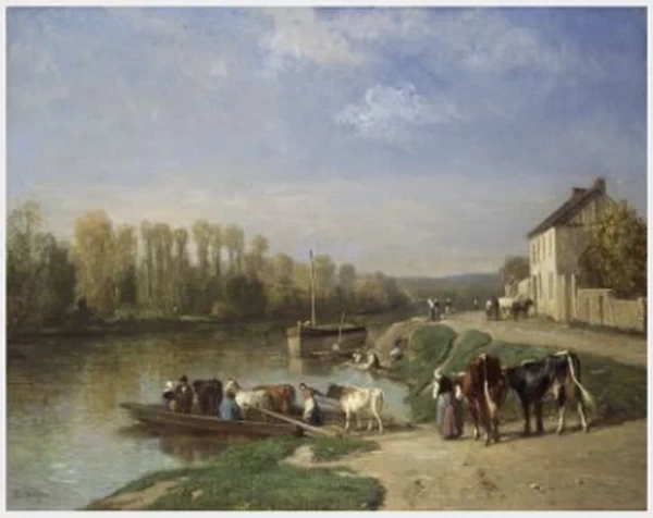 La traversata in traghetto - National Gallery of Ireland, Dublino